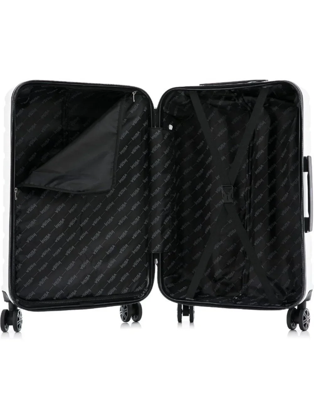 Durable Lightweight 20-Inch Hardshell Carry-On Luggage with Spinner Wheels